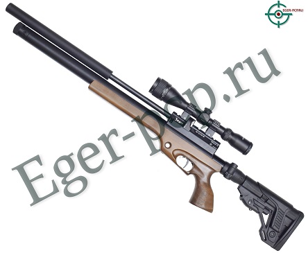 Пневматическая винтовка Jager SP 5.5 мм (Карабин, 450 мм, складной приклад)